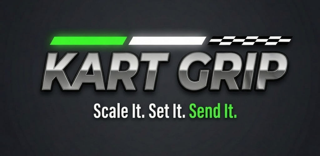 KartGrip — Scale It. Set It. Send It.